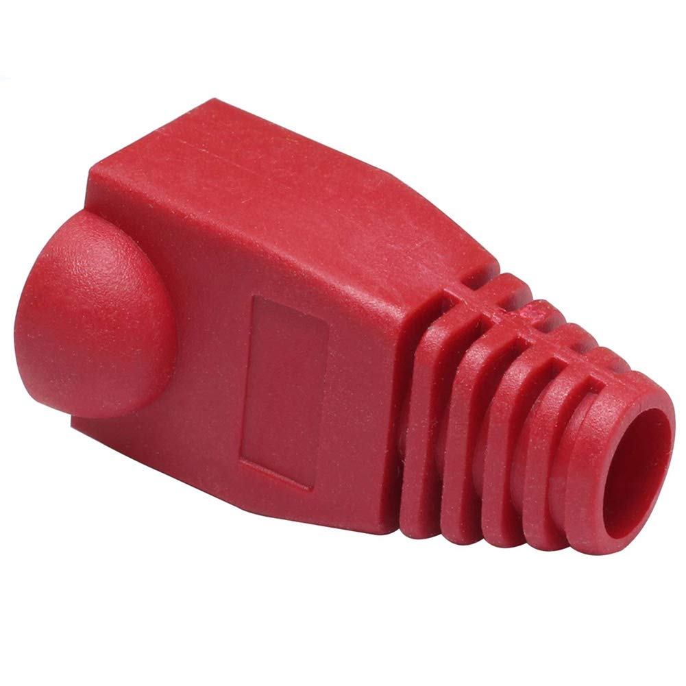 Amazon.com: AKOAK 100 Pack Red RJ-45 Connectors RJ45 Cat6 Cat5E